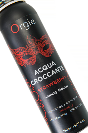 Шипучая увлажняющая пена Orgie Acqua Croccante, 150 мл